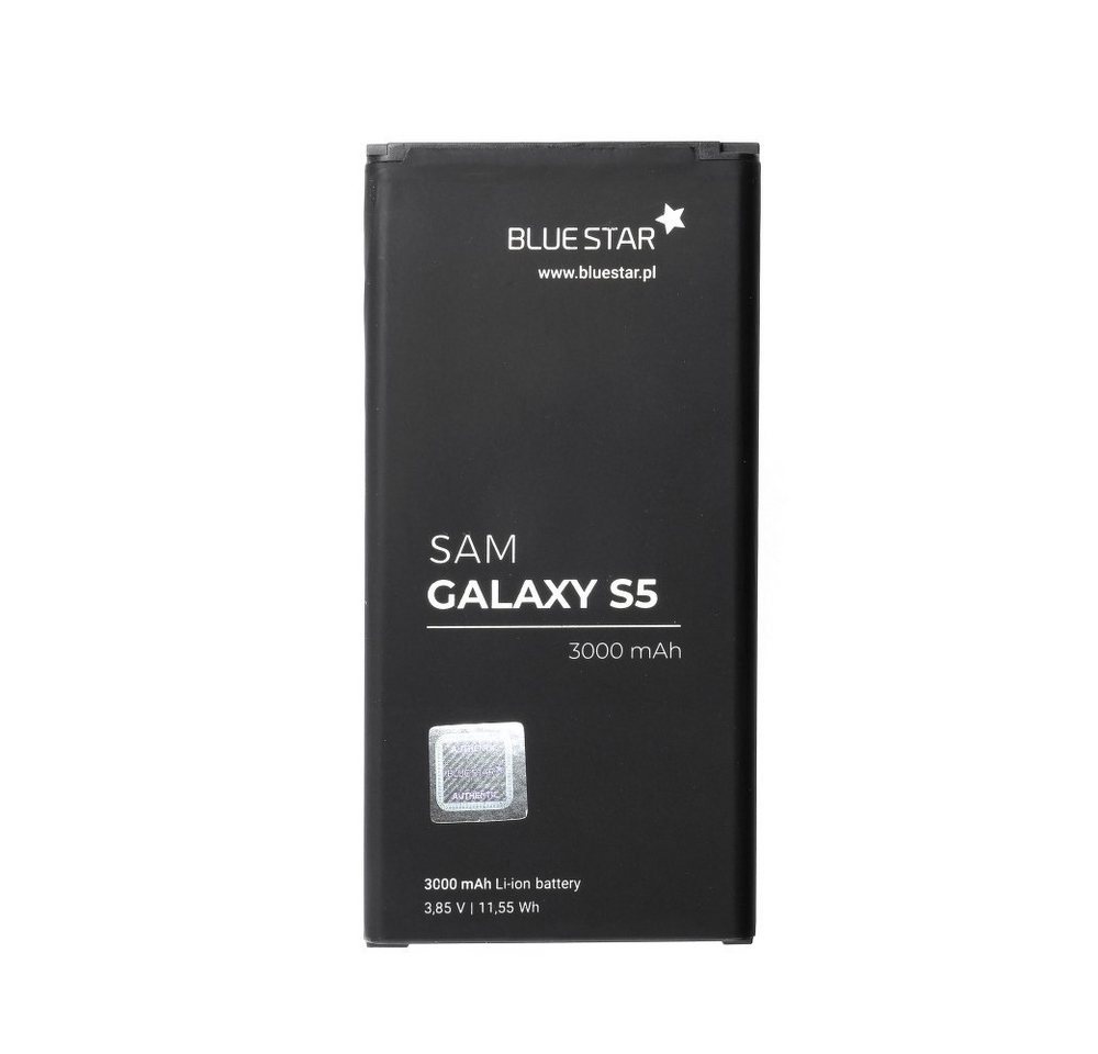 BlueStar Bluestar Akku Ersatz für Samsung Galaxy S5 3000 mAh SM-G900 Austausch Smartphone-Akku von BlueStar