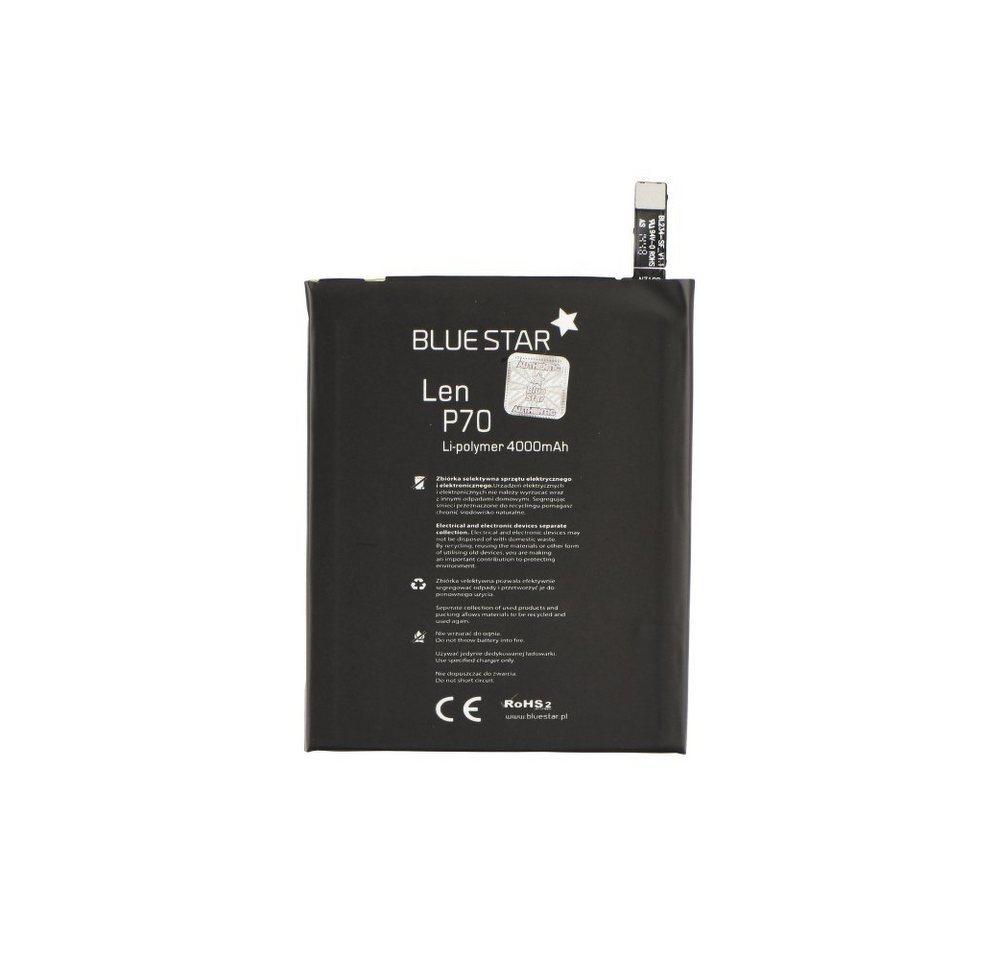 BlueStar Bluestar Akku Ersatz kompatibel mit BL-234 Lenovo P70 / P70t / A5000/ Vibe P1m / P90 4000 mAh Austausch Batterie Handy Accu Bl234 Smartphone-Akku von BlueStar