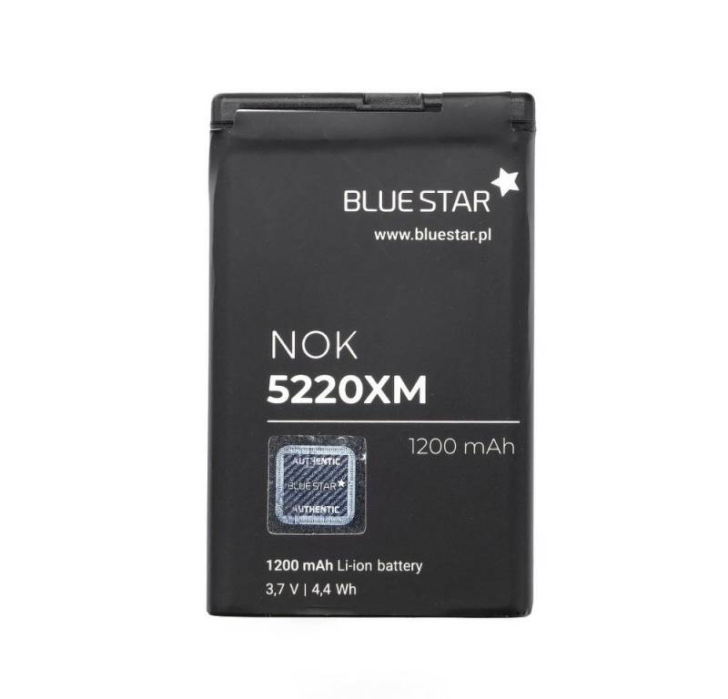 BlueStar Bluestar Akku Ersatz kompatibel mit Nokia 3720 / 6030 / 6730 1200 mAh Austausch Batterie Accu BL-5CT Smartphone-Akku von BlueStar