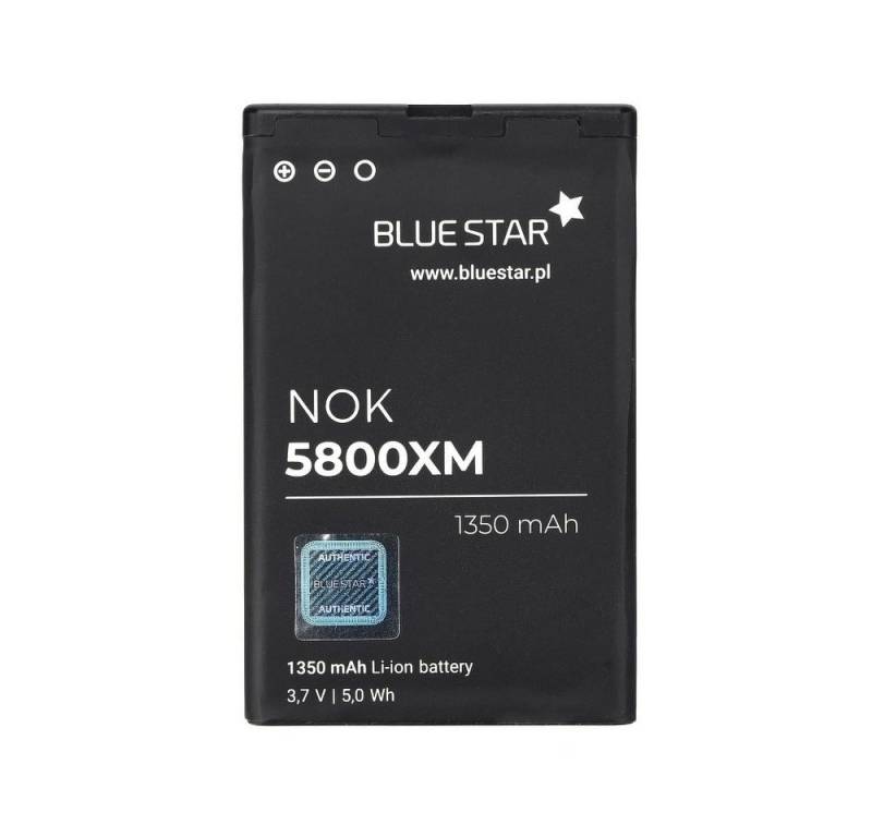 BlueStar Bluestar Akku Ersatz kompatibel mit Nokia 5230 / 5310 / 5800 XM 1350 m Smartphone-Akku von BlueStar