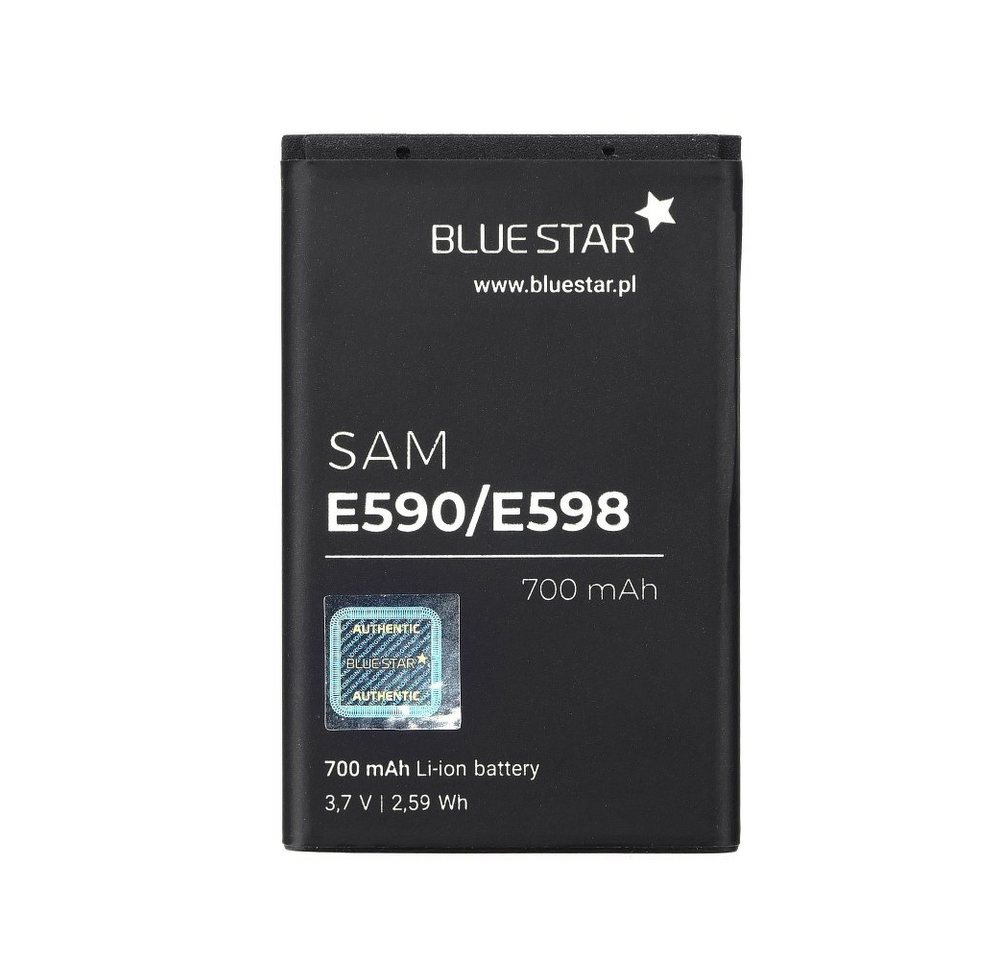 BlueStar Bluestar Akku Ersatz kompatibel mit Samsung E330 / E338 700 mAh Austausch Batterie Accu BST2927SE Smartphone-Akku von BlueStar
