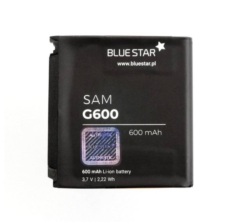 BlueStar Bluestar Akku Ersatz kompatibel mit Samsung G600 / J400 600 mAh mAh Au Smartphone-Akku von BlueStar