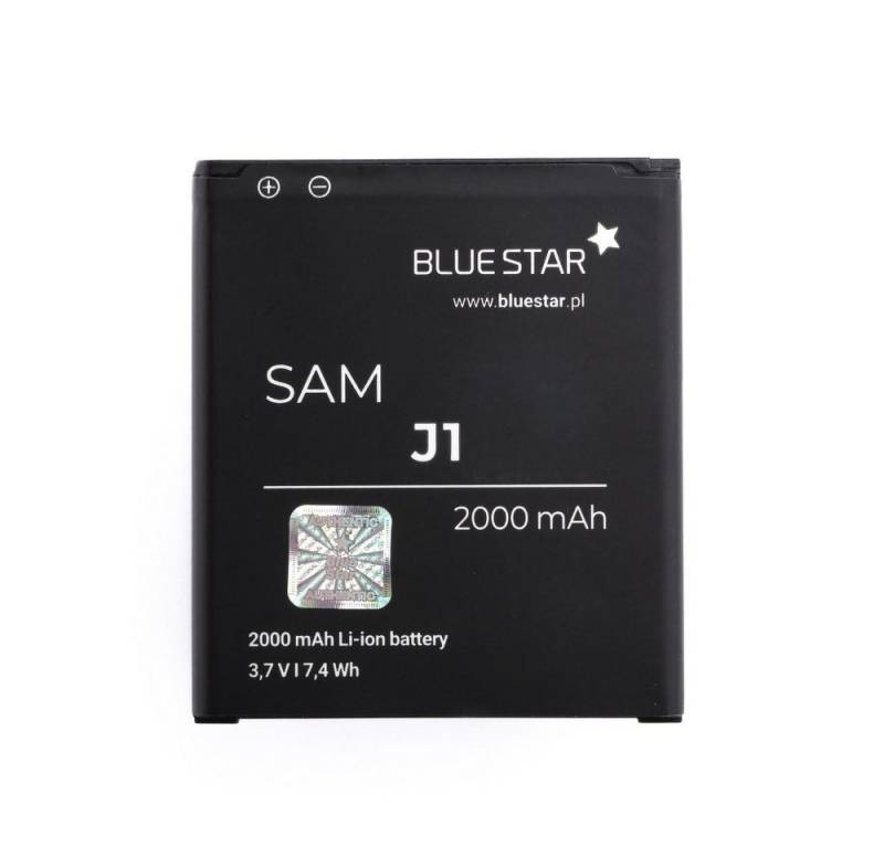 BlueStar Bluestar Akku Ersatz kompatibel mit Samsung Galaxy J1 (J100H) 2000 mAh Smartphone-Akku von BlueStar
