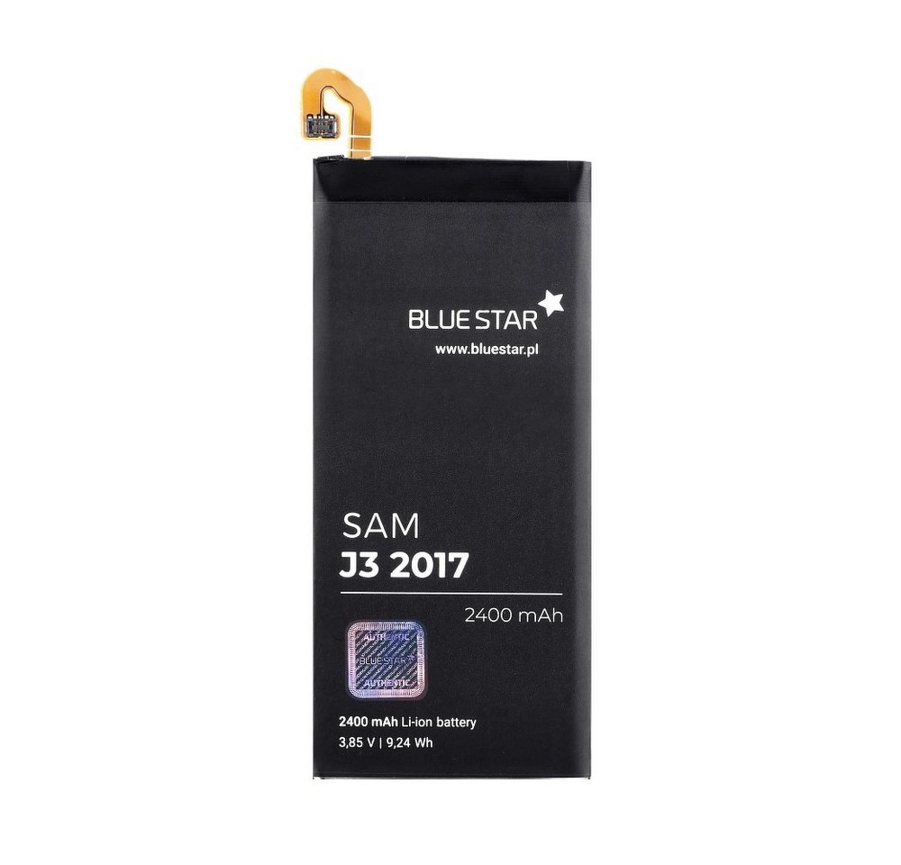 BlueStar Bluestar Akku Ersatz kompatibel mit Samsung Galaxy J3 2017 (J330F) 2400 mAh Austausch Batterie Accu EB-BJ330ABE Smartphone-Akku von BlueStar