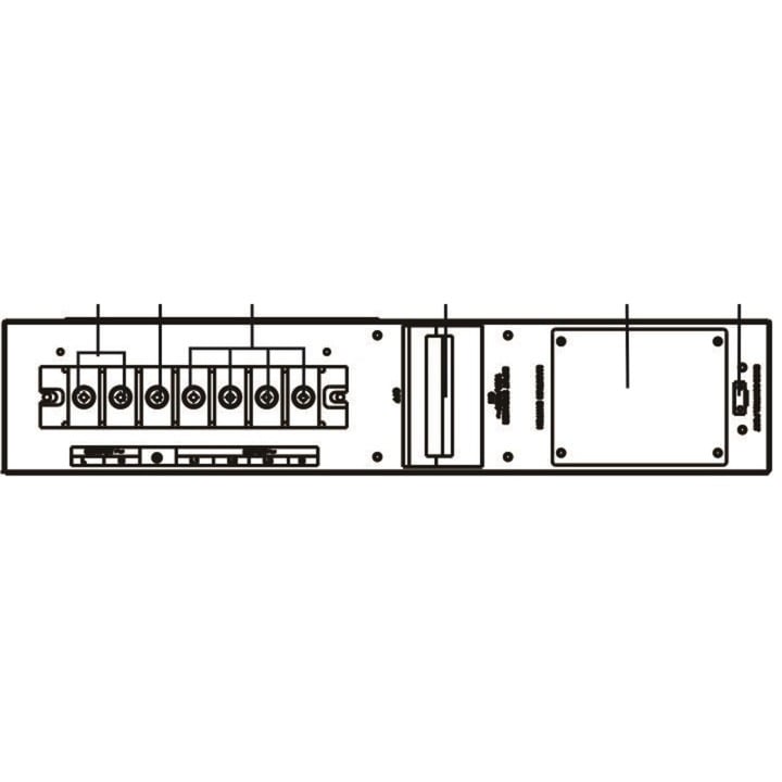 PowerWalker Wartungs-Bypassschalter Terminal block 3/1 MBS 10K von BlueWalker