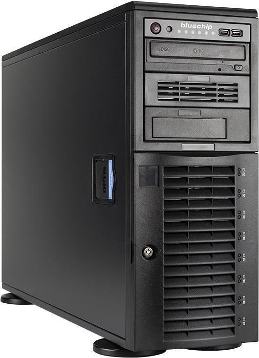 bluechip SERVERline T40309s - 2,1 GHz - 4310 - 16 GB - DDR4-SDRAM - 1,92 TB - Turm (4U) (850528) von Bluechip