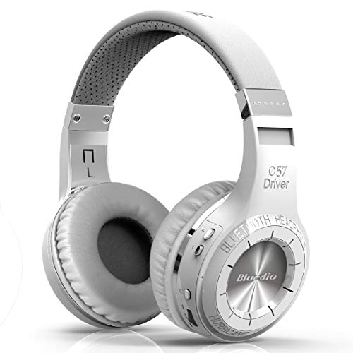 Bluedio HT-Turbine(Shooting Brake) Bluetooth4.1 Kabellose Stereo-Kopfhörer (Weiß) von Bluedio