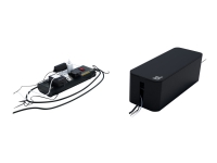 Bluelounge Cablebox, Kunststoff, Schwarz von Bluelounge