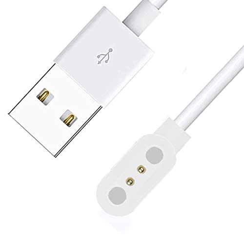 Blueshaweu Magnetisches Ladegerät kompatibel mit WeurGhy Y6 Kinder Smartwatch, magnetisch, Ladekabel, USB 3,3 m, kompatibel mit WeurGhy/Hoxe/Aycy Y6 1,85 Zoll Smartwatch Blueshaweu Magnetisches Ladegerät kompatibel mit WeurGhy Y6 Kinder Smartwatch, magnetisch, Ladekabel, USB 3,3 m, kompatibel mit WeurGhy/Hoxe/Aycy Y6 1,85 Zoll Smartwatch von Blueshaweu