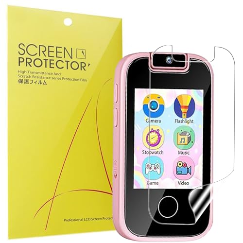 Blueshaweu Schutzfolie Kompatibel für PTHTECHUS Kinder Handy P2, HD klar Flexible TPU Displayschutzfolie [6 Stück] für PTHTECHUS P2 Kinder Handy (transparent) von Blueshaweu