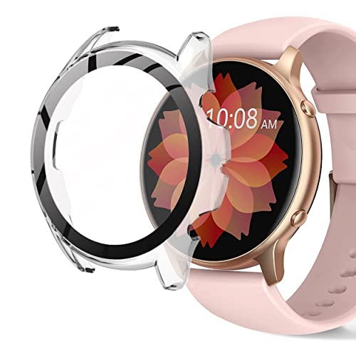 Blueshaweu Schutzhülle kompatibel mit TUYOMA LW36 Smartwatch, PC-Material, ultradünn, Hartglas, für TUYOMA LW36 1,28 Zoll Smartwatch (transparent) von Blueshaweu