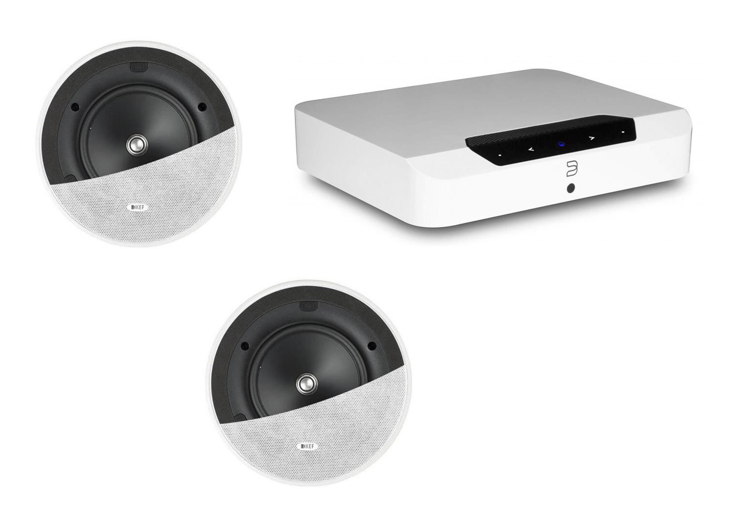 Bluesound Edge Lautsprecherset | 1 Zone 2 Boxen von Bluesound