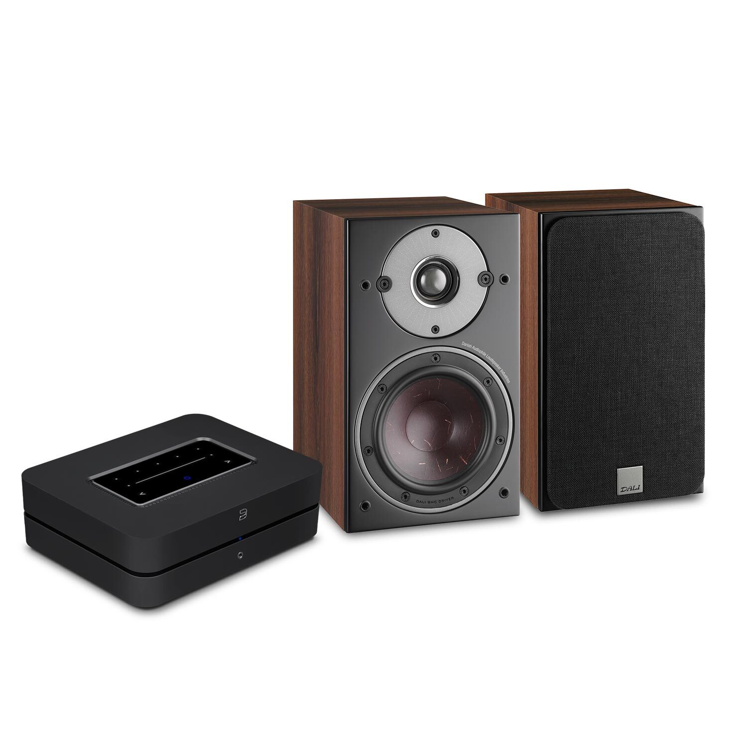 Bluesound POWERNODE N330 + Dali Oberon 1 Stereo-Anlage für TV Bluesound POWERNODE N330 + Dali Oberon 1 Stereo-Anlage für TV von Bluesound