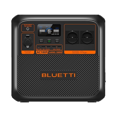 BLUETTI Portable Power Station AC180P-Black-EU von Bluetti