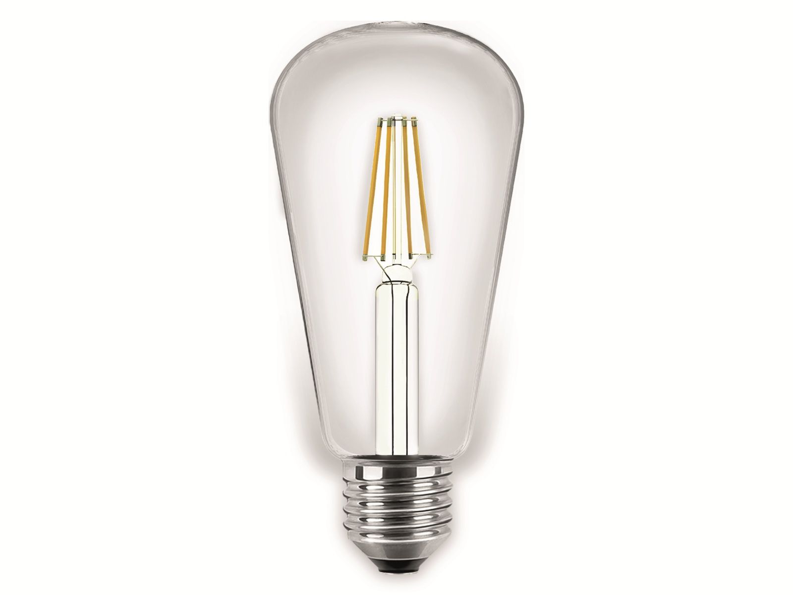 BLULAXA LED-Filament-Lampe, ST64, E27, EEK: E, 4 W, 470 lm, 2700 K von Blulaxa