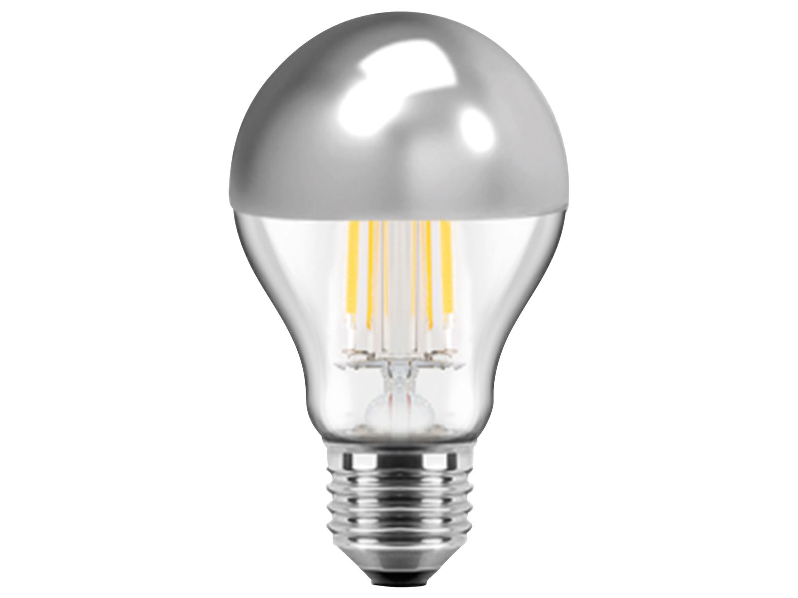 BLULAXA LED-Filament-Lampe, Vintage, EEK: F, 7W, 645lm, 3000K, Silber von Blulaxa