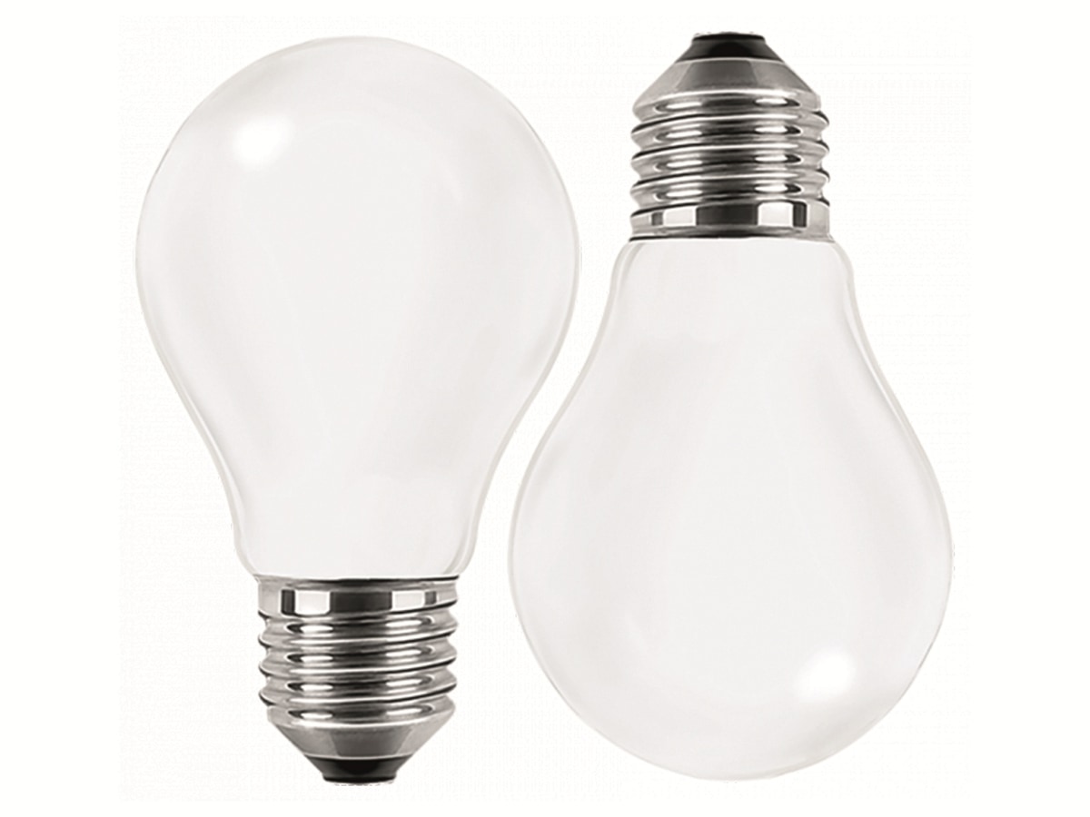 BLULAXA LED-Lampe 48693 AGL, E27, EEK: E, 7 W, 810 lm, 2700 K, 2 Stück von Blulaxa