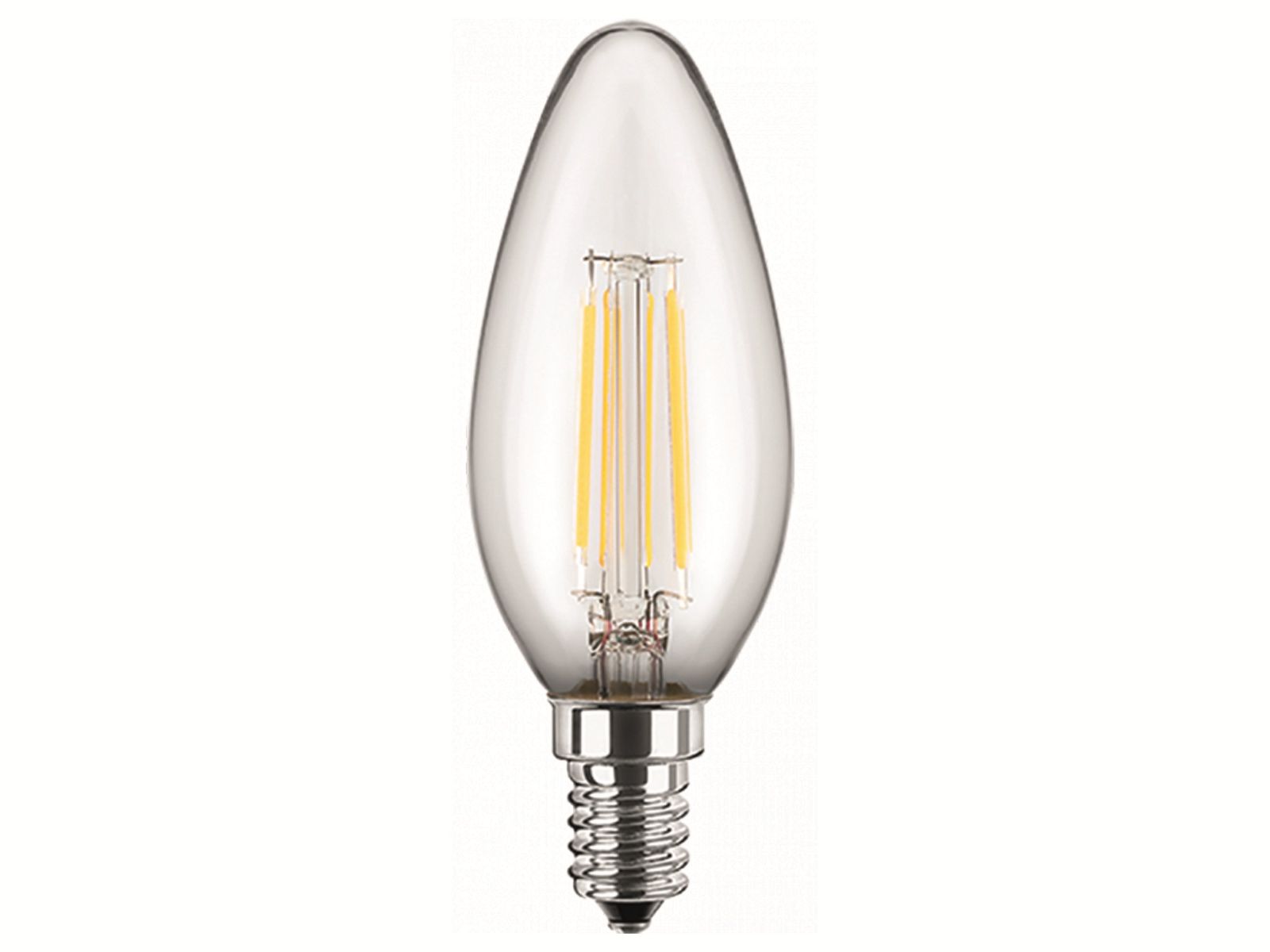 BLULAXA LED-Lampe 48772 Filament, E14, EEK:F, 5 W, 470 lm, 2700K, dimmbar von Blulaxa