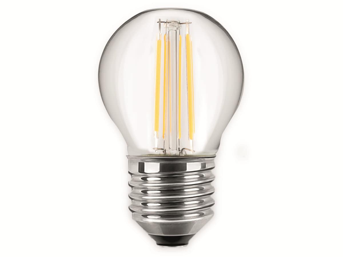 BLULAXA LED-Lampe 49085 Mini Globe Filament, E27, EEK: F, 4,5 W, 470 lm, 2700 K, dimmbar von Blulaxa
