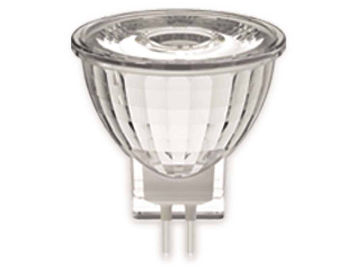 BLULAXA LED-Lampe 49121 MR11, GU4, EEK: F, 2,5 W, 200 lm, 2700 K, Halogenoptik von Blulaxa