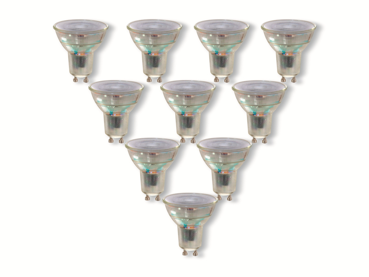 BLULAXA LED-Lampe 49243, GU10, EEK: F, 4 W, 345 lm, 2700 K, 10 Stück von Blulaxa