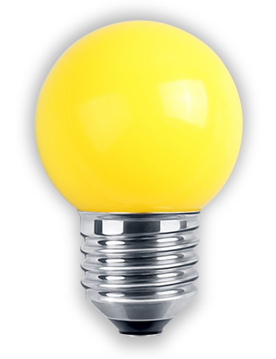 BLULAXA LED-Lampe E27, 1 W, IP44, gelb von Blulaxa