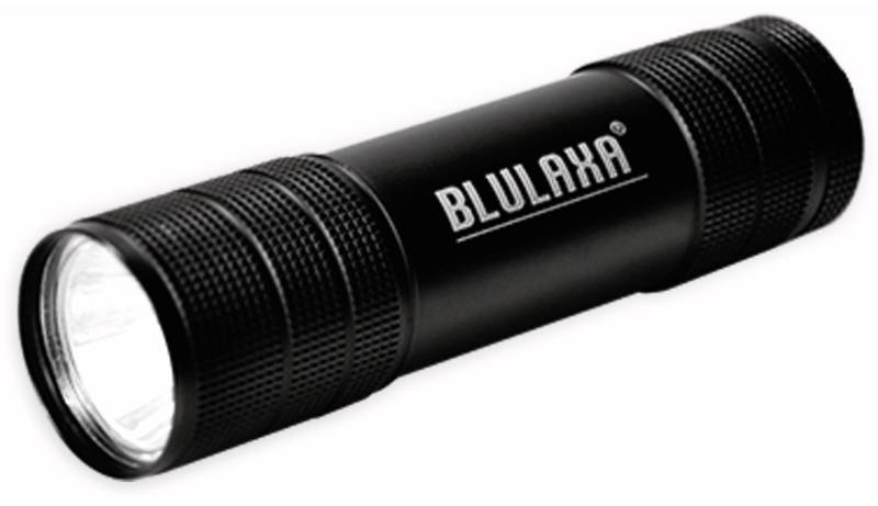 BLULAXA LED-Taschenlampe 48602, 1 W, 120 lm, Alu, schwarz von Blulaxa