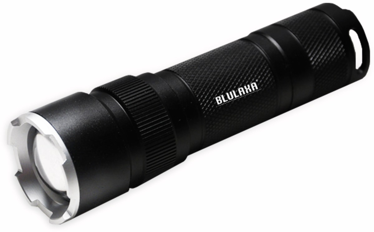 BLULAXA LED-Taschenlampe 48660, 6 W, 400 lm, Alu, schwarz BLULAXA LED-Taschenlampe 48660, 6 W, 400 lm, Alu, schwarz von Blulaxa