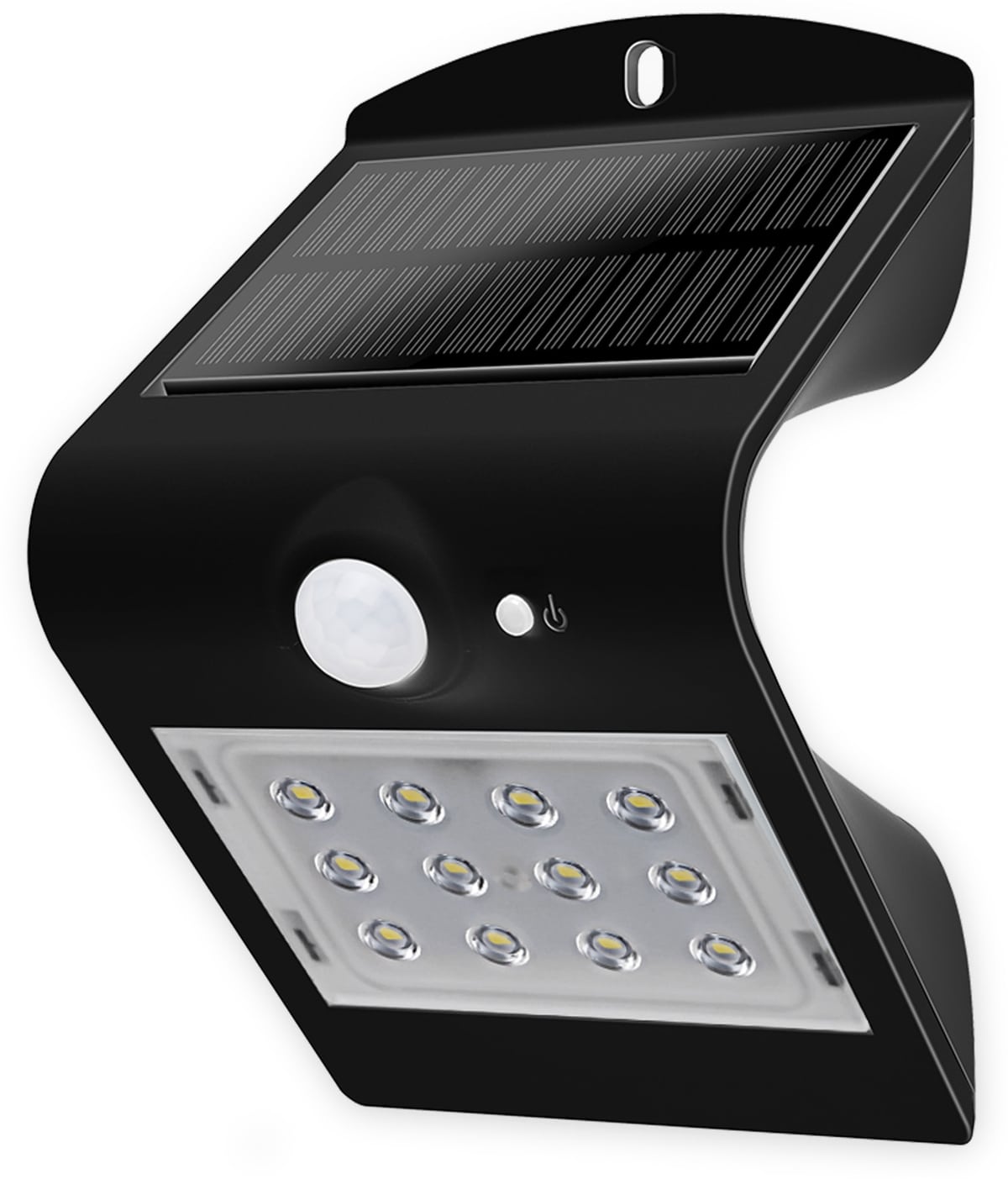 BLULAXA Solar-LED Wandleuchte 48873 mit Sensor, 1,5W, schwarz BLULAXA Solar-LED Wandleuchte 48873 mit Sensor, 1,5W, schwarz von Blulaxa