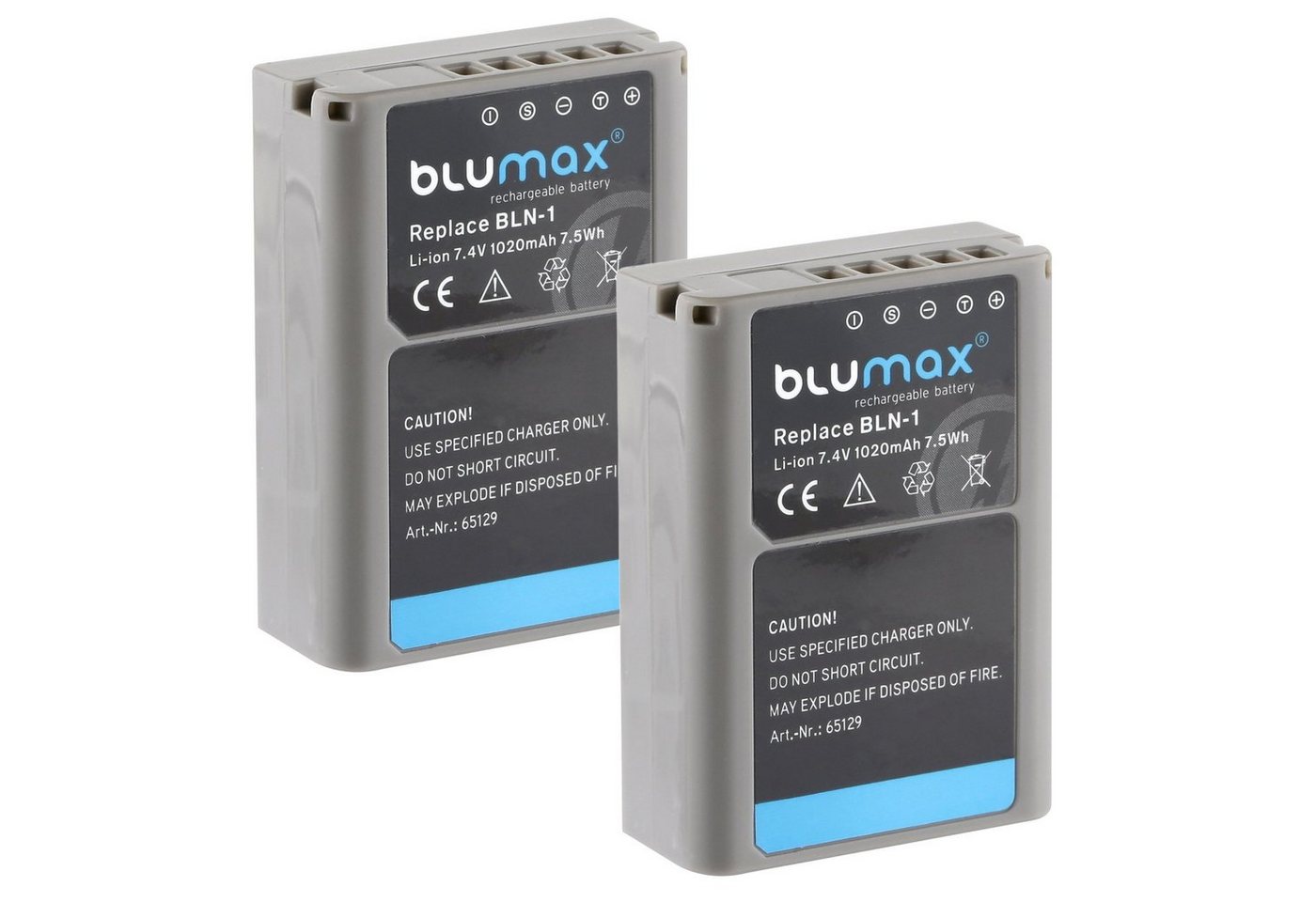 Blumax 2x BLN-1 1020 mAh Kamera-Akku von Blumax