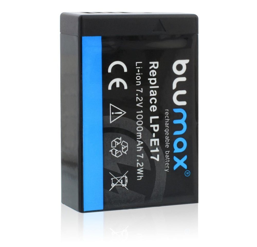 Blumax Akku passend für Canon LP-E17 R8 R10 R50 1000 mAh Kamera-Akku Blumax Akku passend für Canon LP-E17 R8 R10 R50 1000 mAh Kamera-Akku von Blumax