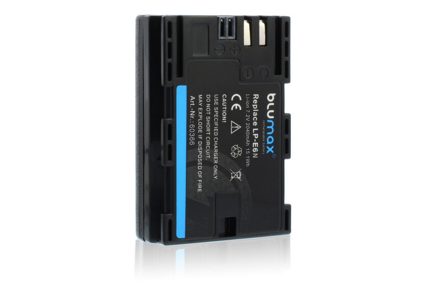 Blumax Akku passend für Canon R7 R6 Mark II LP-E6N 2040mAh Kamera-Akku Blumax Akku passend für Canon R7 R6 Mark II LP-E6N 2040mAh Kamera-Akku von Blumax