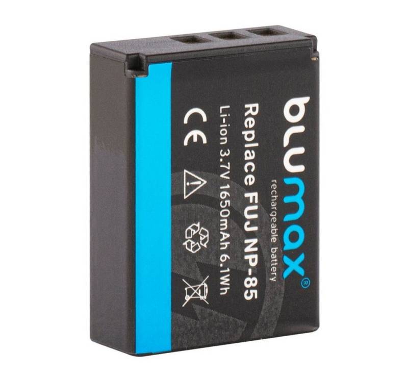 Blumax Akku passend für Fuji NP-85 1650 mAh (3,7V) Kamera-Akku von Blumax