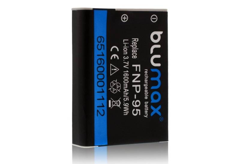 Blumax Akku passend für Fuji NP-95 1600 mAh (3,7V) Kamera-Akku von Blumax