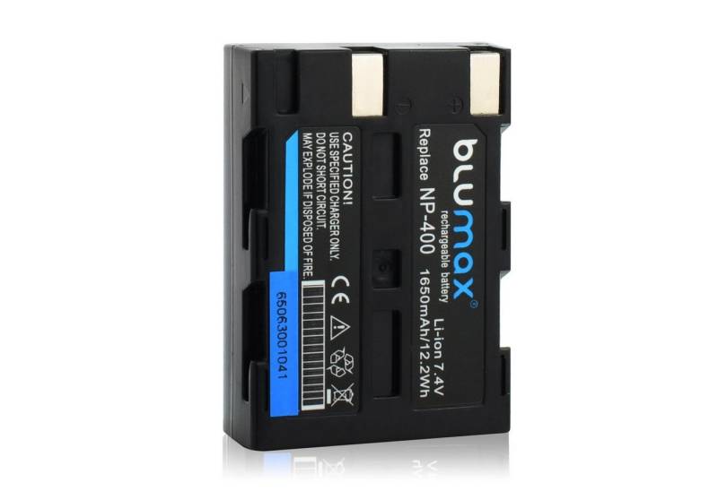 Blumax Akku passend für Minolta NP-400 1650 mAh (7,4V) Kamera-Akku von Blumax