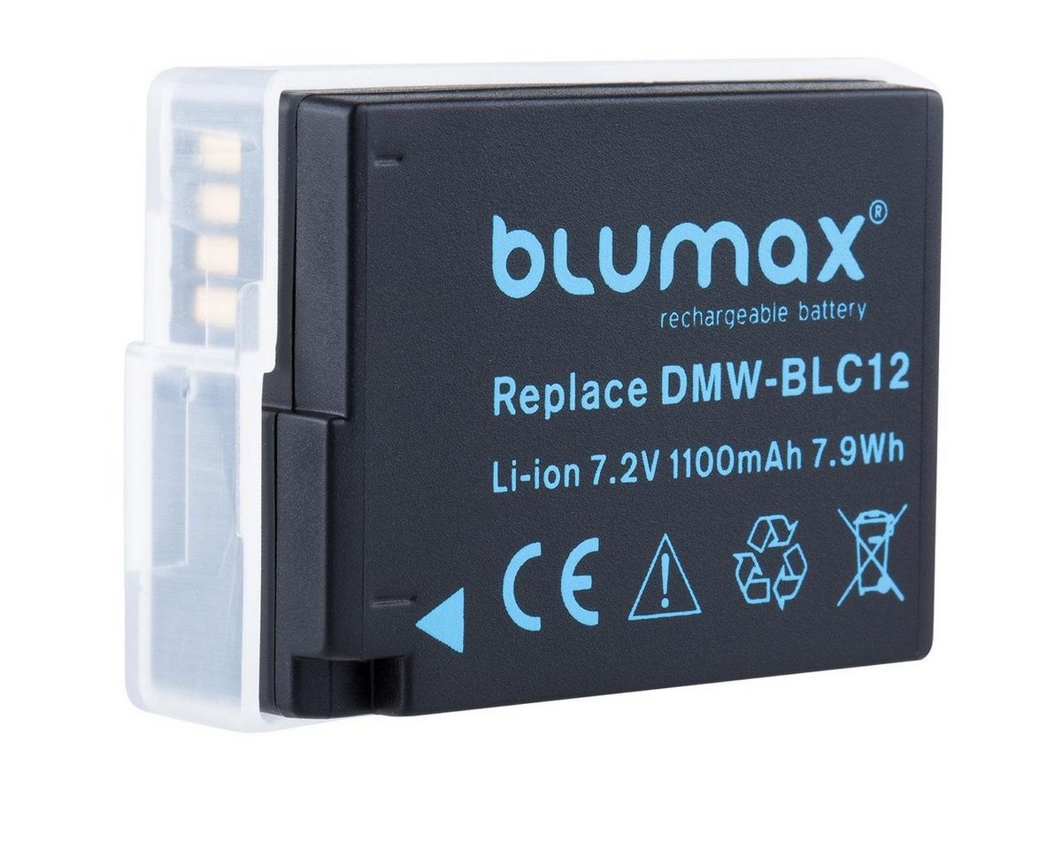 Blumax Akku passend für Panasonic DMW-BLC12 1100 mAh7,2V Kamera-Akku von Blumax