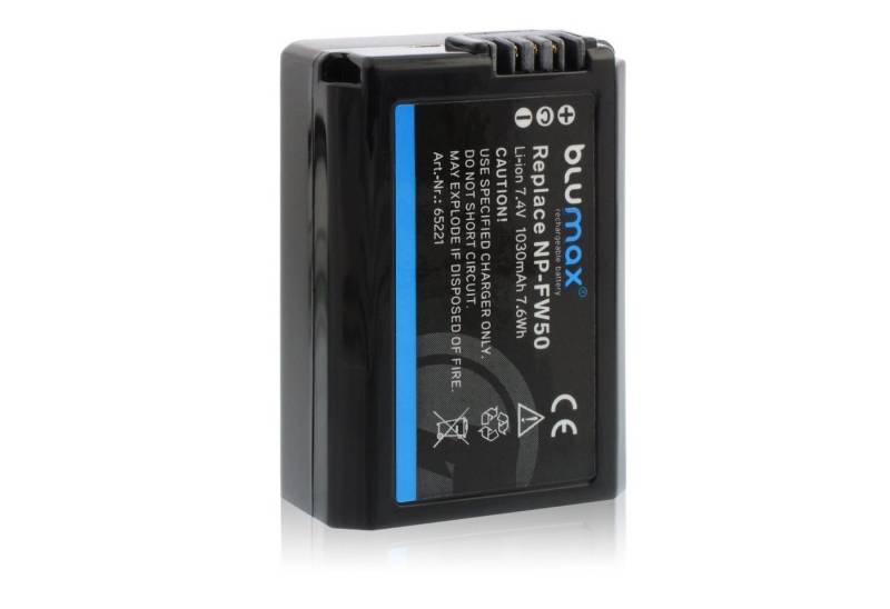 Blumax Akku passend für Sony NP-FW50 1030 mAh (7,4V) Kamera-Akku von Blumax