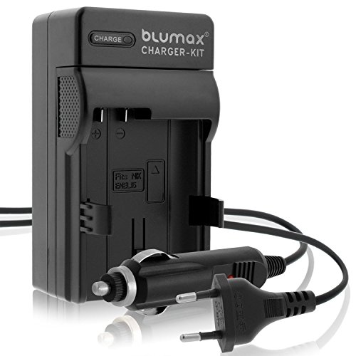 Blumax EN-EL15 Ladegerät | passend zu D7000 D7100 D7200 D500 D600 D610 D750 D800 D810 1 V1 Nikon von Blumax