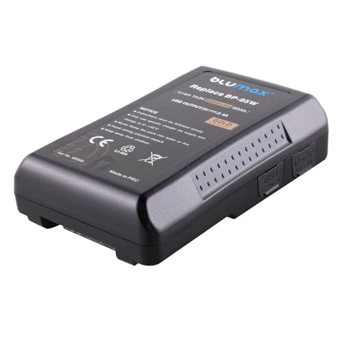 Blumax Gold Akku kompatibel mit Sony BP-95W (LG Zellen) 6600mAh 14,4V von Blumax