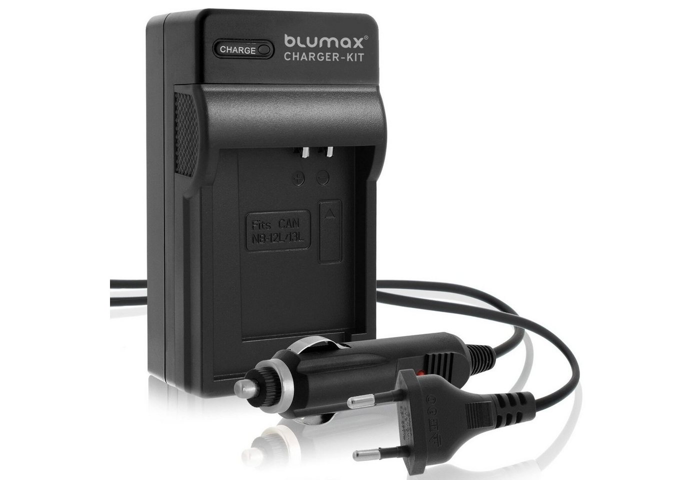 Blumax Ladegerät für Canon NB-13L NB-12L PowerShot G5X G7X G9X,SX730HS, Kamera-Akku von Blumax