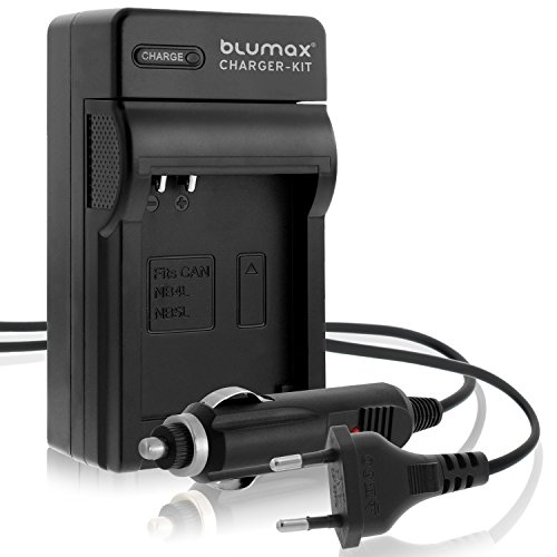 Blumax Ladegerät für NB-5L |kompatibel mit diversen Canon Kameramodellen von Blumax