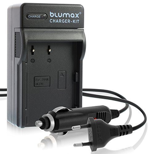 Blumax ersetzt DMW-BLF19 / DMW-BLF19E Ladegerät | passend zu Panasonic Lumix DC-GH5 DMC-GH3 / DMC-GH4 / DMC-GH4R / DMC-GH3A / DMC-GH4 / DMC-GH3H von Blumax