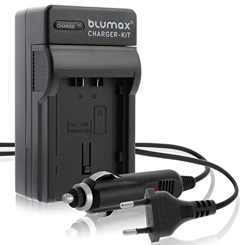 Blumax ersetzt VW-VBN260 Ladegerät | passend zu Panasonic HDC-SD800, HDC-SD900, HDC-SD909, HDC-TM900, HDC-HS900 - HC X929 X810 X909 X900 X800 von Blumax