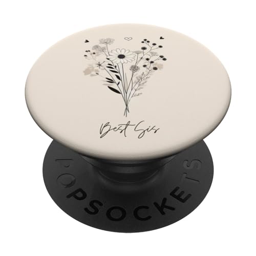 Beste Schwester Best Sis Blumen Wildblumen Design PopSockets mit austauschbarem PopGrip Beste Schwester Best Sis Blumen Wildblumen Design PopSockets mit austauschbarem PopGrip von Blumen Wildblumen filigran Rosen Tulpen Flower