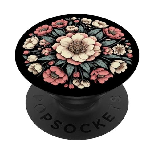 Blumen Wildblumen Liebesmuster Design PopSockets Klebender PopGrip Blumen Wildblumen Liebesmuster Design PopSockets Klebender PopGrip von Blumen Wildblumen filigran Rosen Tulpen Flower