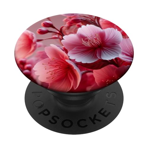 Kirschblüten Japans Blumen Flowerpower PopSockets Klebender PopGrip Kirschblüten Japans Blumen Flowerpower PopSockets Klebender PopGrip von Blumen Wildblumen filigran Rosen Tulpen Flower