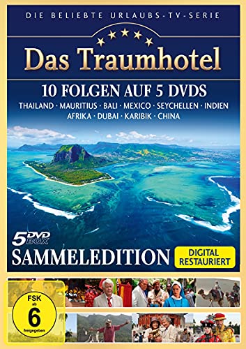 Das Traumhotel - Sammeledition - 10 Folgen auf 5 DVDs (Thailand, Mauritius, Bali, Mexiko, Seychellen, Indien, Afrika, Dubai, Karibik, China) von Bluray/Dvd (Mcp Sound & Media)