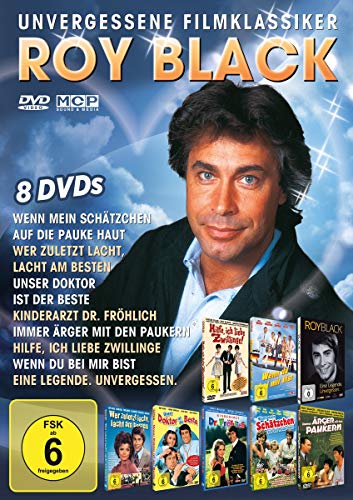 Roy Black - Unvergessene Filmklassiker [7 Filme & 1 Dokumentation auf 8 DVDs] von Bluray/Dvd (Mcp Sound & Media)