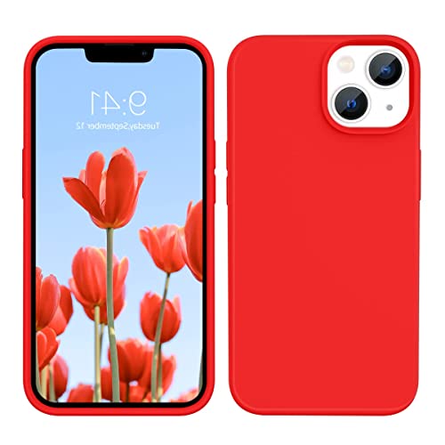 Blyge Schutzhülle für iPhone 14 Plus, Silikonhülle für iPhone 14 Plus, weiche und seidige Schutzhülle für Telefon mit Bildschirm- und Kameraschutz, China Rot Blyge Schutzhülle für iPhone 14 Plus, Silikonhülle für iPhone 14 Plus, weiche und seidige Schutzhülle für Telefon mit Bildschirm- und Kameraschutz, China Rot von Blyge