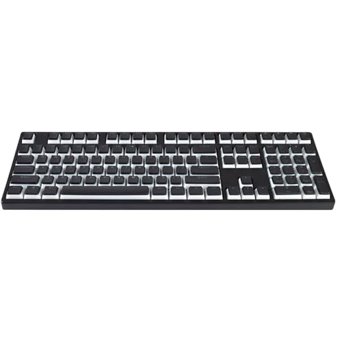 Bmdjdq PBT-Leuchtenleuchten-Tastatur Ca P, mechanische Schlüsselkaps-Set, Backnit-Tastaturschlüssel, RGB-kompatibel, ergonomisches Profil, 20x18x3cm, für Spiel, Streamer, Sammlung von Bmdjdq